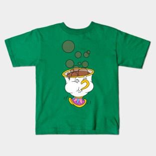 Chip blowing bubbles Kids T-Shirt